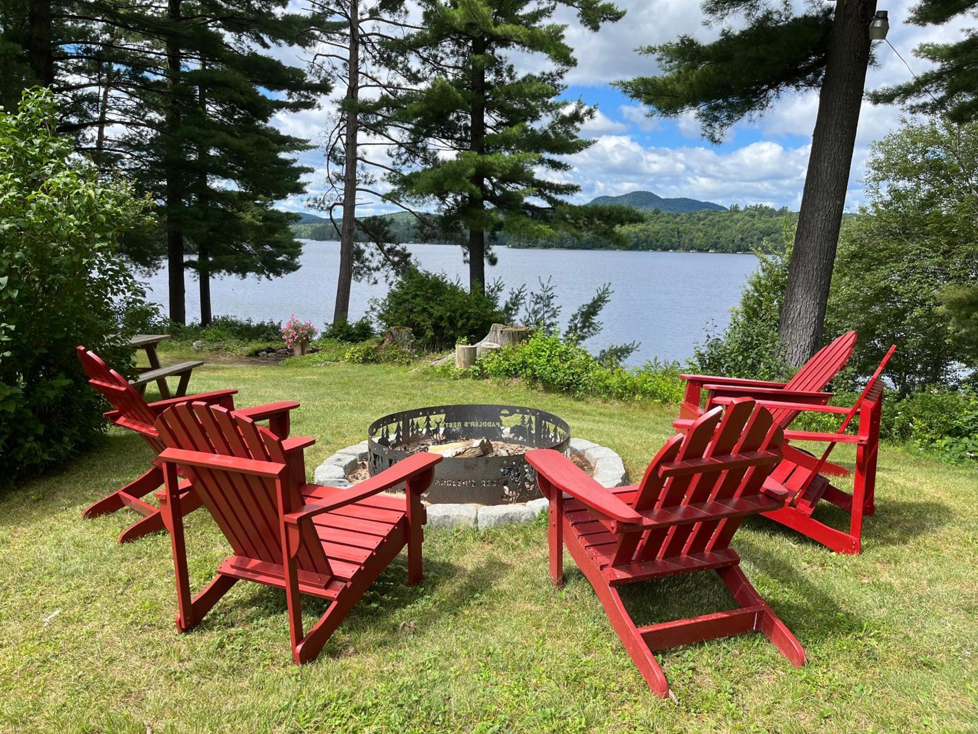 Paddler'S Rest Lakeside Cabins And Motel Long Lake Exterior photo